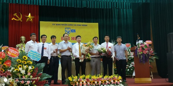 Hội doanh nghiệp xã Phú Minh tổ chức đại hội nhân kỷ niệm Ngày Doanh nhân Việt Nam 13- 10